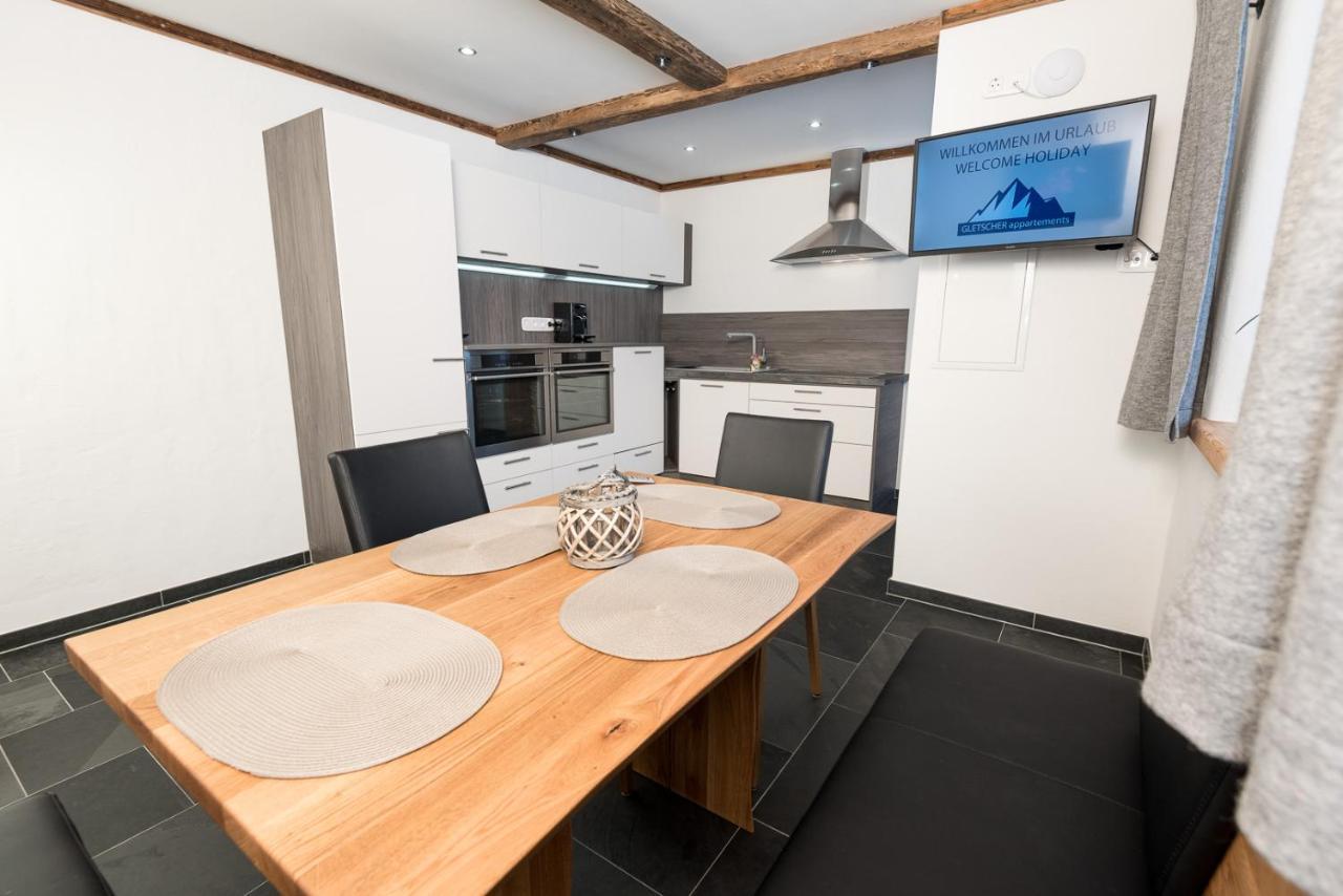Gletscher Appartements フラタッハ エクステリア 写真